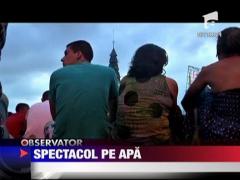 Brad plutitor din lume la Rio de Janeiro