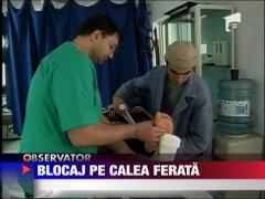 Blocaj pe calea ferata