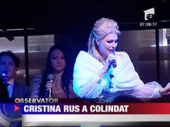 Cristina Rus a colindat