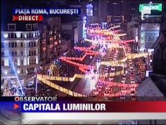 Luminile de Craciun in Capitala