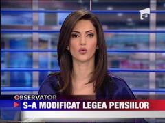 S-a modificat legea pensiilor