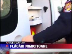 Flacari nimicitoare in Chitila