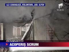 Acoperis facut scrum in Voluntari