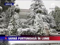 Iarna furtunoasa in lume