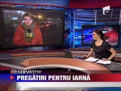 Pregatiri pentru iarna in Capitala