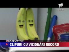 Clipuri cu vizionari record pe youtube