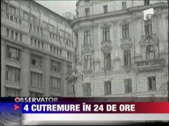 4 cutremure in 24 de ore
