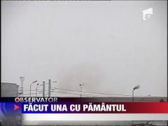 Turn demolat prin implozie la Rafinaria Petrobrazi