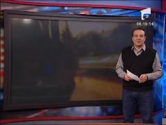 A lovit cu masina un om de zapada si a demisionat