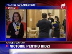 Victorie pentru Ridzi