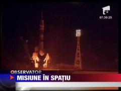 Naveta Soyuz a fost lansata spre Statia Spatiala Internationala