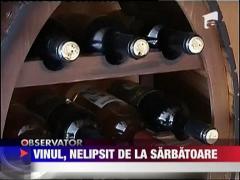 Vinul, nelipsit de la sarbatoare