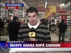Incepe goana dupa cadouri