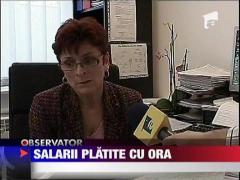 Salarii platite cu ora
