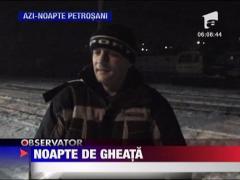 Noapte de ger in Romania