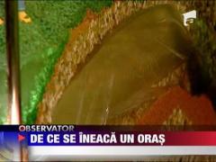 De ce se ineaca orasul Ocna Mures