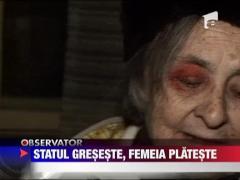 Statul greseste, femeia plateste
