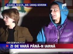 Temperaturile isi fac de cap In Resita