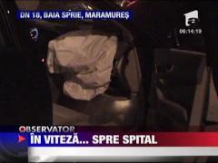 Bolid facut praf de un vitezoman