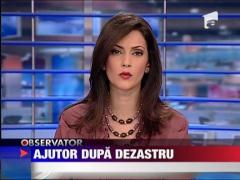 Ajutor dupa explozia din Bacau