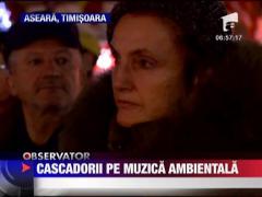 Cascadorii pe muzica ambientala