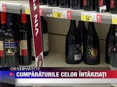 Cumparaturile celor intarziati