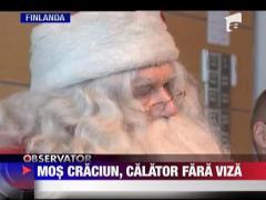 Mos Craciun, calator fara viza