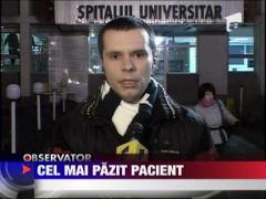Adrian Sobaru, cel mai pazit pacient