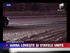 Iarna loveste puternic SUA