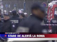 Stare de alerta la Roma