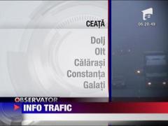 Trafic in conditii de iarna