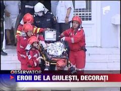 Eroii de la Giulesti, decorati