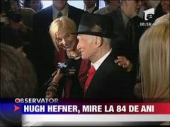 Hugh Hefner, mire la 84 de ani