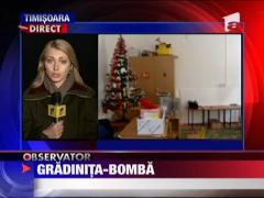 Gradinita-bomba! Pericol de explozie
