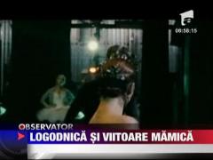 Natalie Portman, logodnica si viitoare mamica