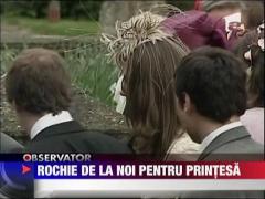 Rochie romaneasca pentru printesa Angliei