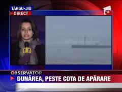Dunarea, peste cota de aparare
