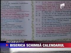 Biserica schimba calendarul
