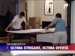 Ultima strigare, ultima oferta