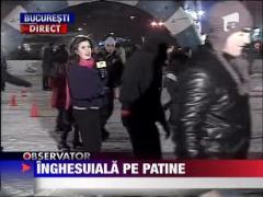 Inghesuiala pe patine