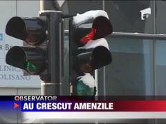 Au crescut amenzile in 2011
