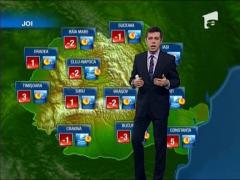 Vremea pentru urmatoarele 3 zile