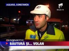 Accident in lant in Constanta