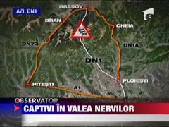 O singura sosea si o mare de masini