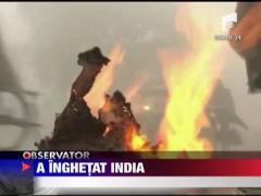 8 oameni au murit de frig in India