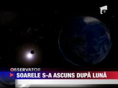 Soarele s-a ascuns dupa luna