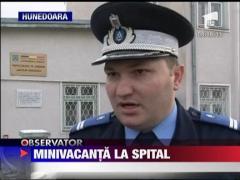 Minivacanta la spital