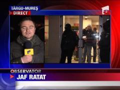 Tentativa de jaf la o banca