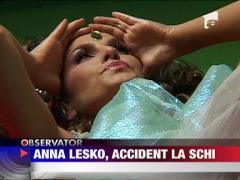 Anna Lesko, accidentata la schi