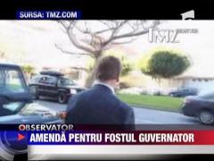 Arnold Schwarzenegger amendat de politie